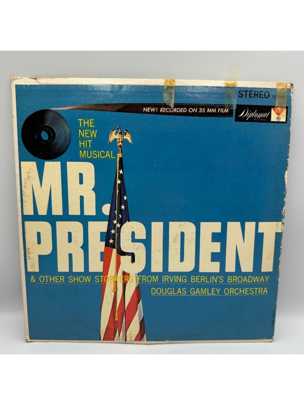 Irving Berlins Broadway Mr. President LP 1962 Vinyl 33 RPM Diplomat Show Musical